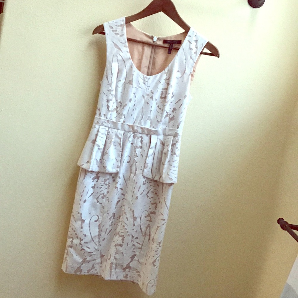 BCBG Maxazria Peplum Dress